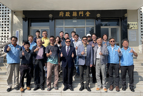 精聯保經總經理朱曉龍率主管拜會金門縣政府